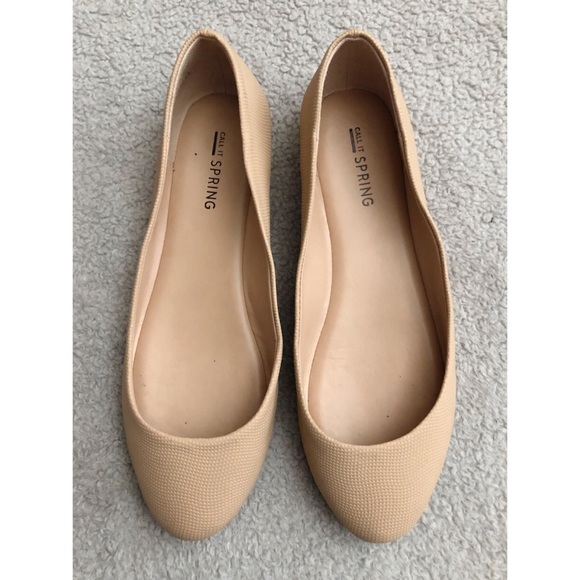 call it spring black flats